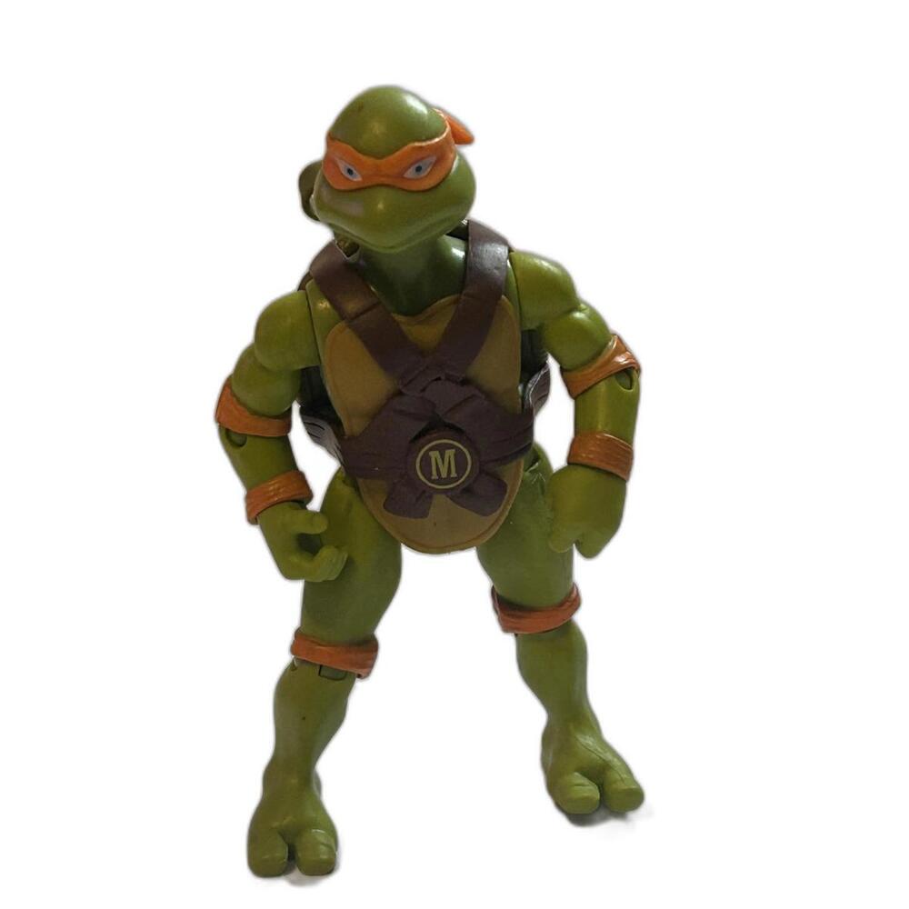 TMNT Michelangelo Action Figure - Classic Retro Style